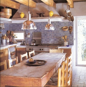 mueble de cocina rustico campestre