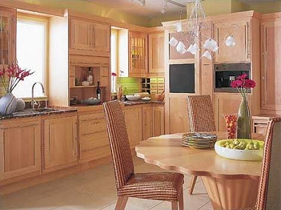 mueble de cocina estilo rustico madera